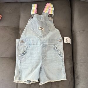 OshKosh B'gosh Pastel Strap Light Blue Overalls